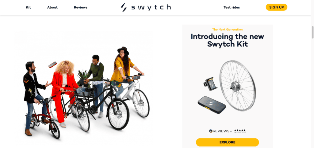 Swytch E-bike conversion kit