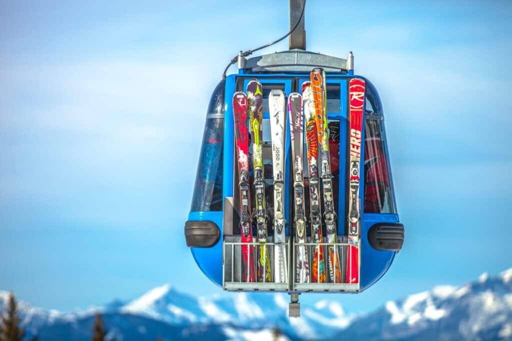 picture of different skis