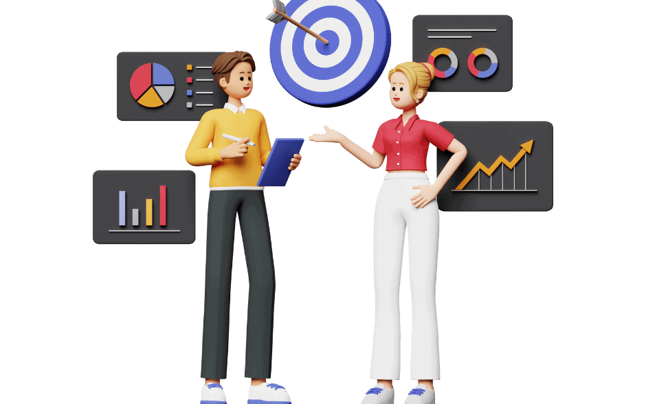 A computer screen with a search engine optimization strategy