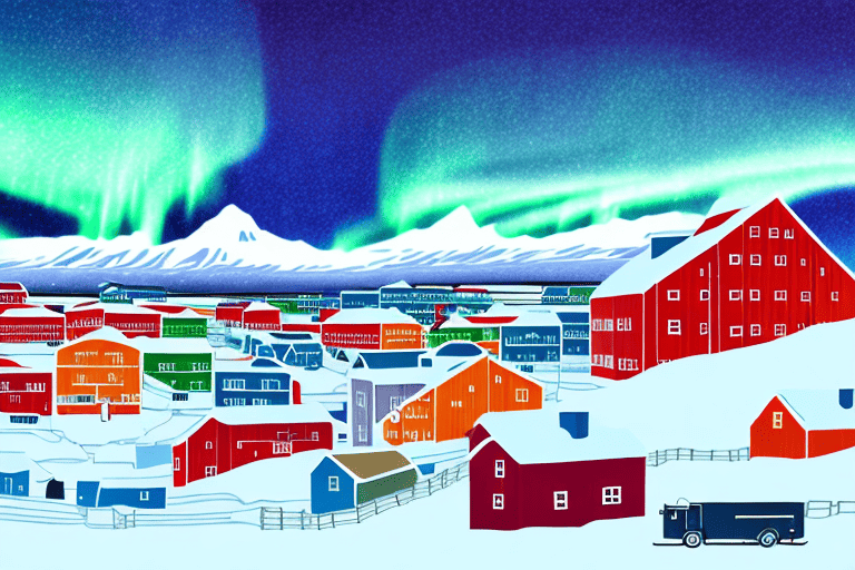 The town of longyearbyen