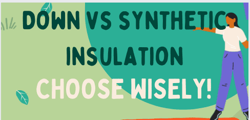 down vs synthetic insulation